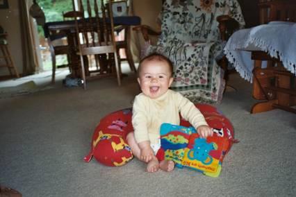 Cole laughing