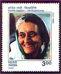 INDIRA GANDHI (1917-1984)&nbsp;