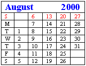 August