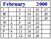February