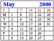 May (Back)