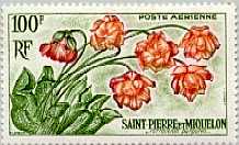 First postage stamp to depict a carnivorous plant