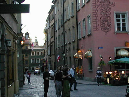 This is the famous Old Town street...