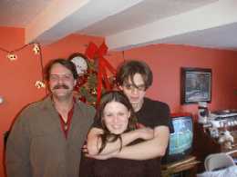 David, Alicia, & Brian - December 2002