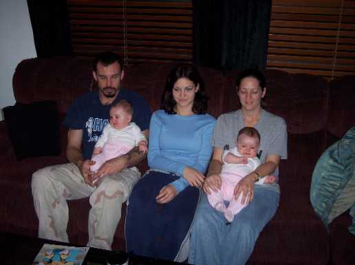 Michael, Peyton, Kristina, Rachel & Kayla - January 2005
