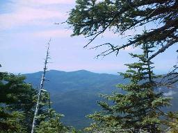 White Mountains from about 3/4 of the way to the peak of Mt Haystack
