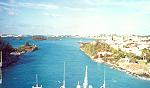 Coming into St. Georges Bay through a very narrow inlet