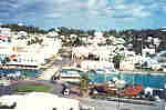 St. Georges from the ship in dock.
