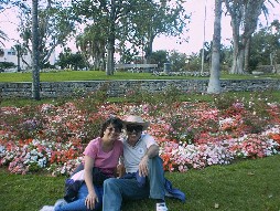 Dale & Ernie at Victoria Garden.