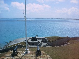 The harbor from the Commissioner's House.