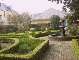 Thierry House garden.