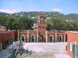 Court yard in the fort