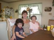 Lauren, Mary, and Mom.