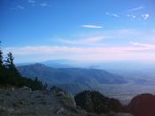 From the top of Sandia Crest.