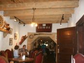 Room where we ate in the Church Street Cafe