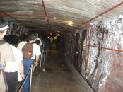Tunnel leading to the Nevada generation room