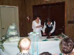 The cake ceremony