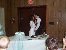 Preparing for the big kiss