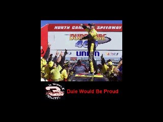 Steve Park Wins the 2001 Dura Lube 400!