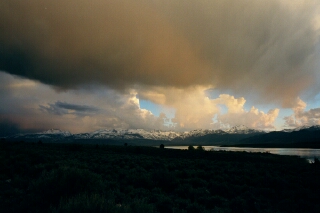 Sunset over Bridgeport Resevoir