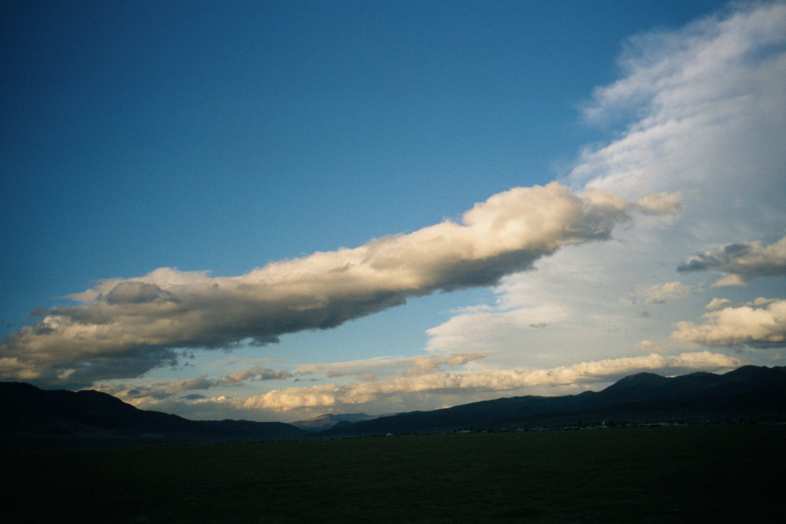 Clouds over Bridgeport Valley
