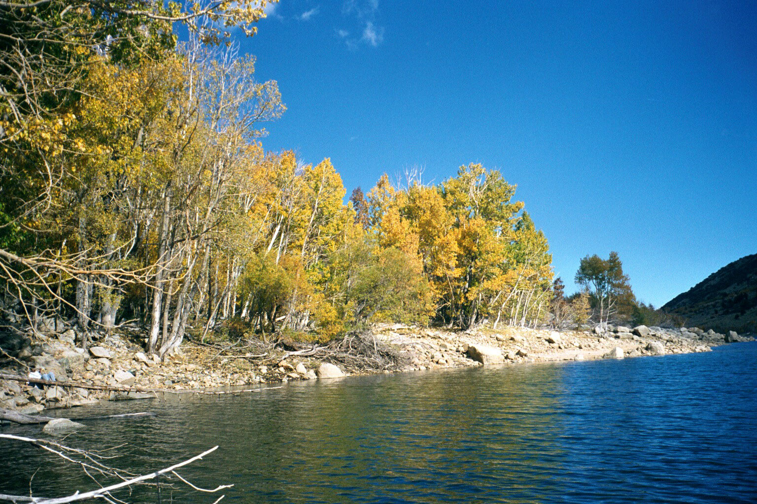Lundy Lake in the Fall