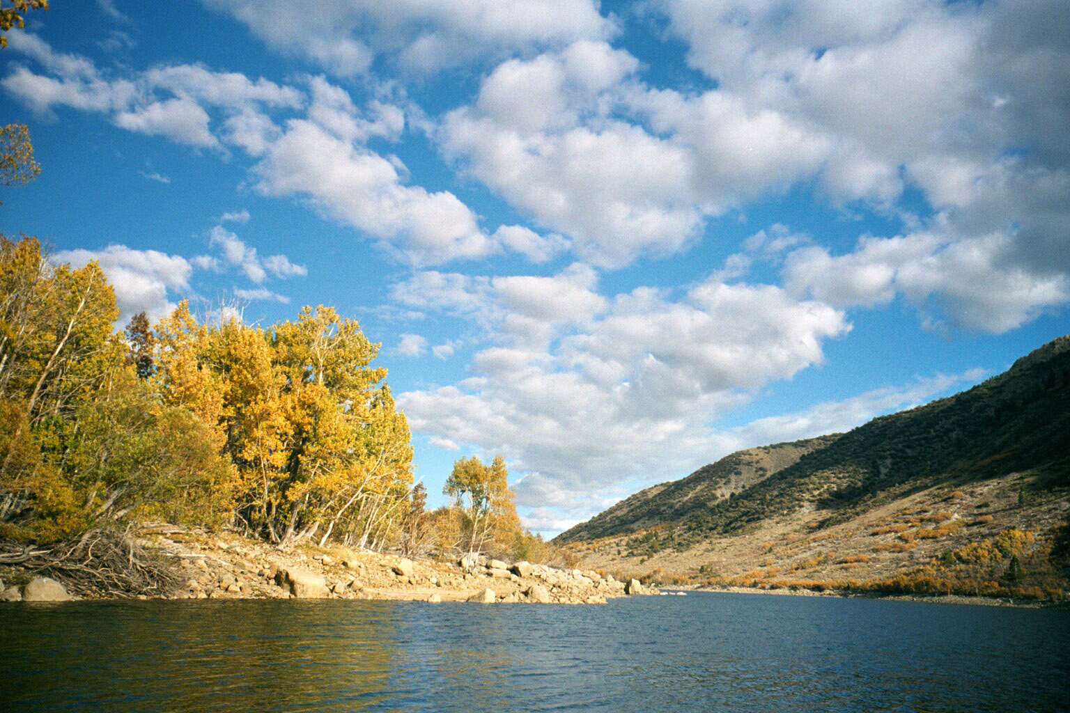 Lundy Lake in the Fall