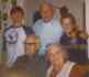 this is my dad and my sister jenny on nono's birthday with nona of course...
