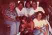 a picture of nona with the daley family ...steve, jen, chris, joe, cass and tyrol...