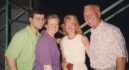 pat, cass, jen and dad in austin for the bat escape...