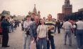 red square with some friends...