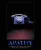 apathy...