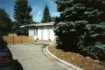 upper driveway to the backyard, completed fence and perennials