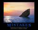mistakes...