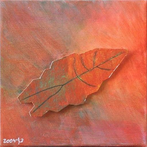 Copper_Fall.jpg - 20x20 cm.mixed media