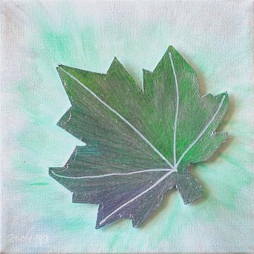 Green_Fall.jpg - 20x20 cm.mixed media