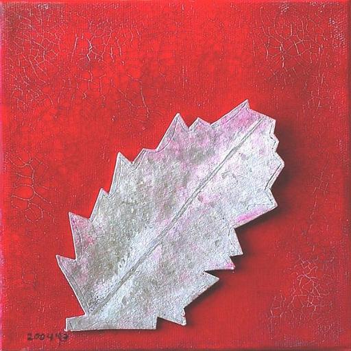 Silver_Fall.jpg - 20x20 cm.mixed media