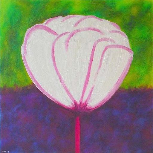 White_Flower_2.jpg - 80x80 cm.mixed media