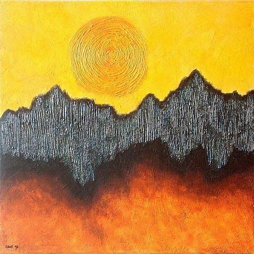 Cliffs_3.jpg - 50x50 cm. mixed media