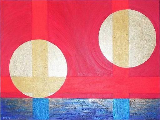 Sunsets.jpg - 80x60 cm.mixed media