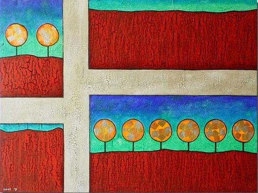 Windows.jpg - 80x60 cm.mixed media