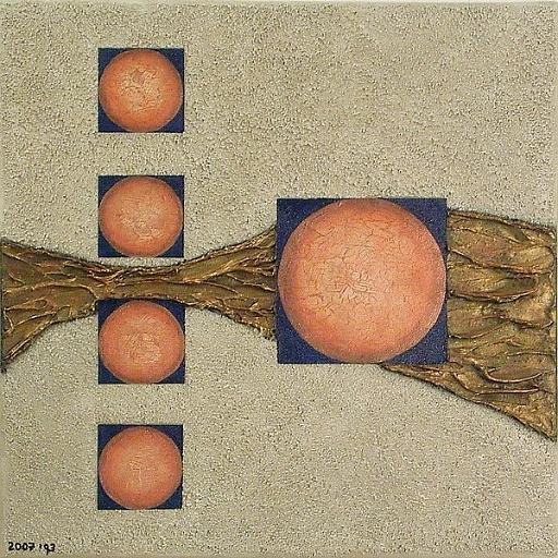 Balance.jpg - 40x40 cm. mixed media