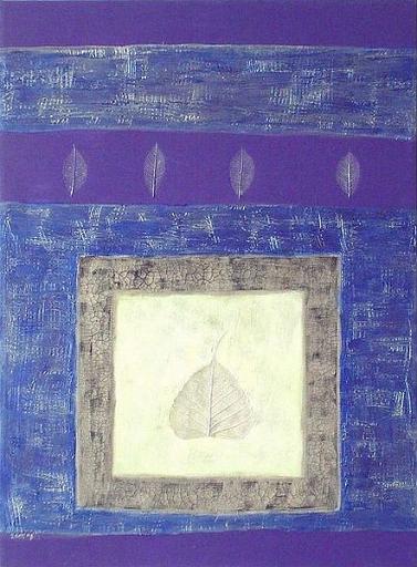 Blue_Frame.jpg - 50x70 cm.mixed media