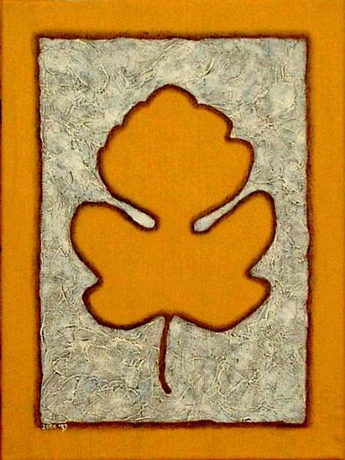 Figleaf.jpg - 30x40 cm. mixed media