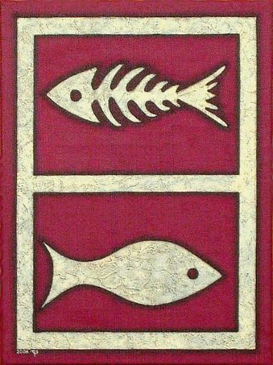 Fish.jpg - 30x40 cm. mixed media