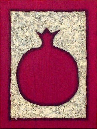 Pomegranate.jpg - 30x40 cm. mixed media