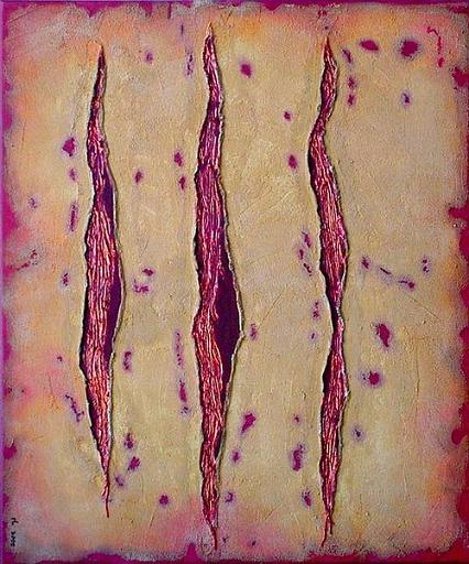 Torn_Screen.jpg - 50x60 cm. mixed media, Sold