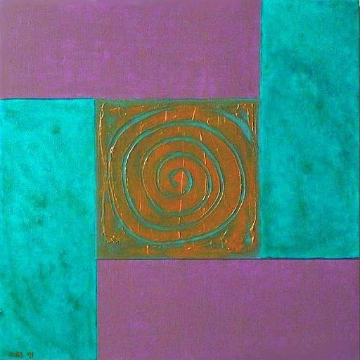 Spiral.jpg - 45x45 cm. mixed media, Sold