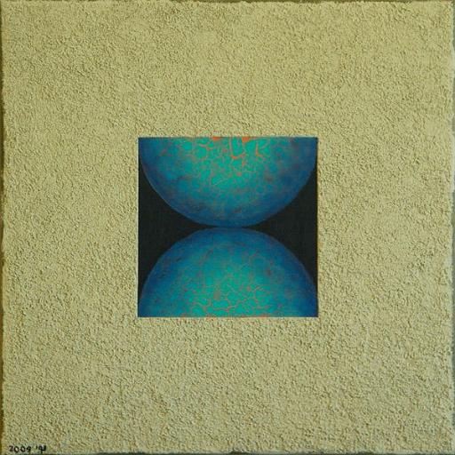 impact4.JPG - 50x50 cm. mixed media, sold