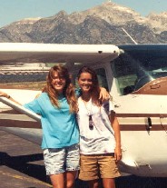 my roommate Susan and I